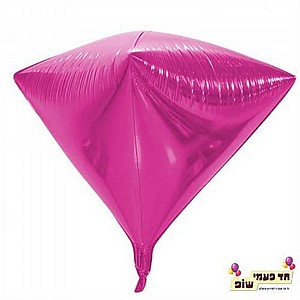 בלון יהלום 24 אינץ' ורוד (ללא הליום) בלון יהלום 24 אינץ' ורוד (ללא הליום)