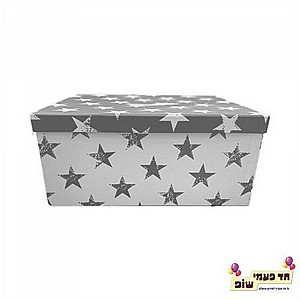 קופסא כוכבים כסף מידה 6 קופסא כוכבים כסף מידה 6