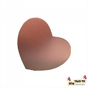 קופסא לב נפתחת רוזגולד קטן קופסא לב נפתחת רוזגולד קטן
