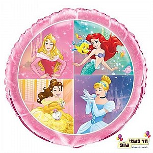 בלון מיילר 18 אינץ' נסיכות 2 (ללא הליום) בלון מיילר 18 אינץ' נסיכות 2 (ללא הליום)