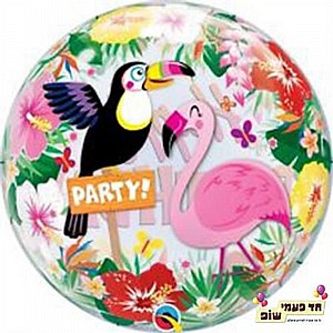 בלון 24 אינץ' באבל פלמינגו (ללא הליום) בלון 24 אינץ' באבל פלמינגו (ללא הליום)