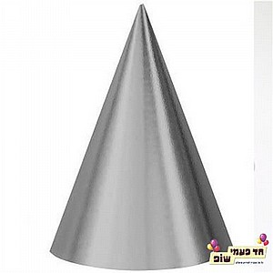 כובע מסיבה כסף כובע מסיבה כסף