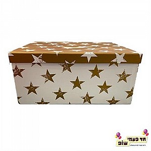 קופסא כוכבים זהב מידה 8 קופסא כוכבים זהב מידה 8