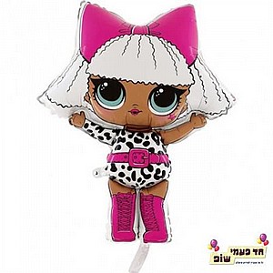 בלון 26 אינץ' לול דיוה (ללא הליום) בלון 26 אינץ' לול דיוה (ללא הליום)