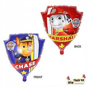 בלון 36 אינץ' מפרץ ההרפתקאות מרשל/צ'ייס (ללא הליום) בלון 36 אינץ' מפרץ ההרפתקאות מרשל/צ'ייס (ללא הליום)