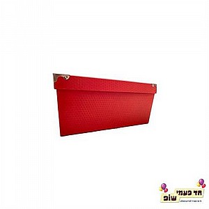 קופסא מתכת אדום מידה 2 קופסא מתכת אדום מידה 2