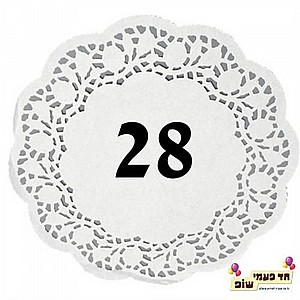 נייר תחרה קוטר 28 נייר תחרה קוטר 28
