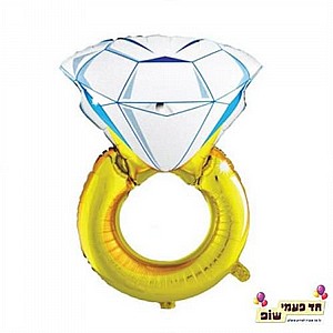 בלון טבעת זהב (ללא הליום) בלון טבעת זהב (ללא הליום)