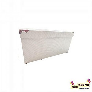 קופסא מתכת לבן מידה 4 קופסא מתכת לבן מידה 4