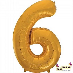בלון 34 אינץ' 6 רוזגולד (ללא הליום) בלון 34 אינץ' 6 רוזגולד (ללא הליום)