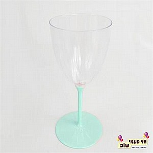 כוסות יין רגל מנטה כוסות יין רגל מנטה