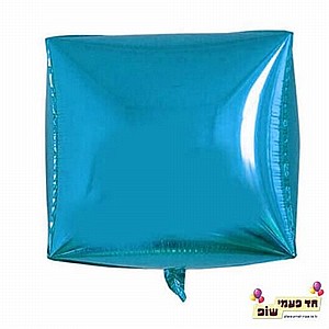 בלון מרובע 24 אינץ' תכלת (ללא הליום) בלון מרובע 24 אינץ' תכלת (ללא הליום)